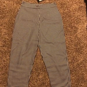 Gingham pants